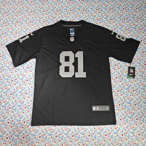 Tim Brown Black Las Vegas Raiders Black Jersey No. 81